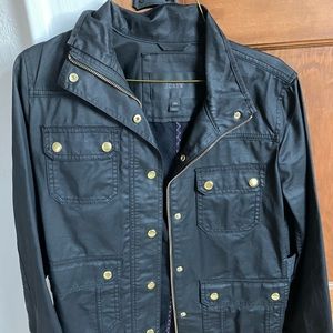 J Crew Downtown Field jacket, waxed cotton